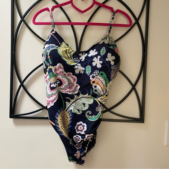 J.Crew Liberty floral swimsuit - Picture 1 of 7